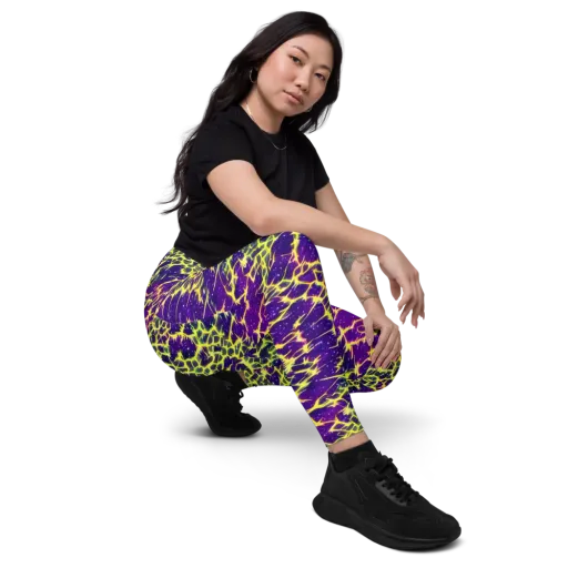 Neon Thornfield on a Leggings with Pockets