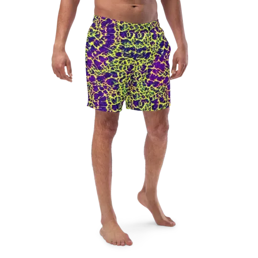 Neon Thornfield on a Swim Trunks