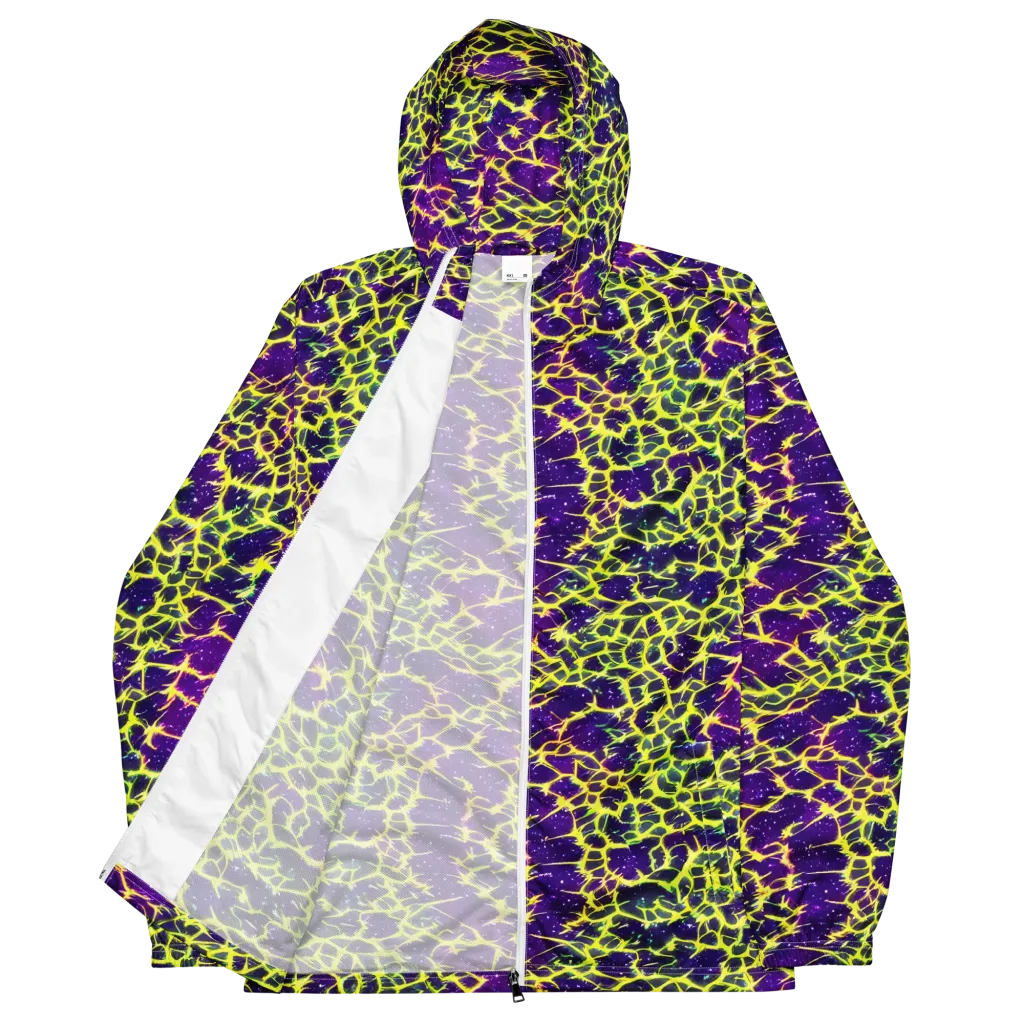 Neon Thornfield on Men's Windbreaker — Front