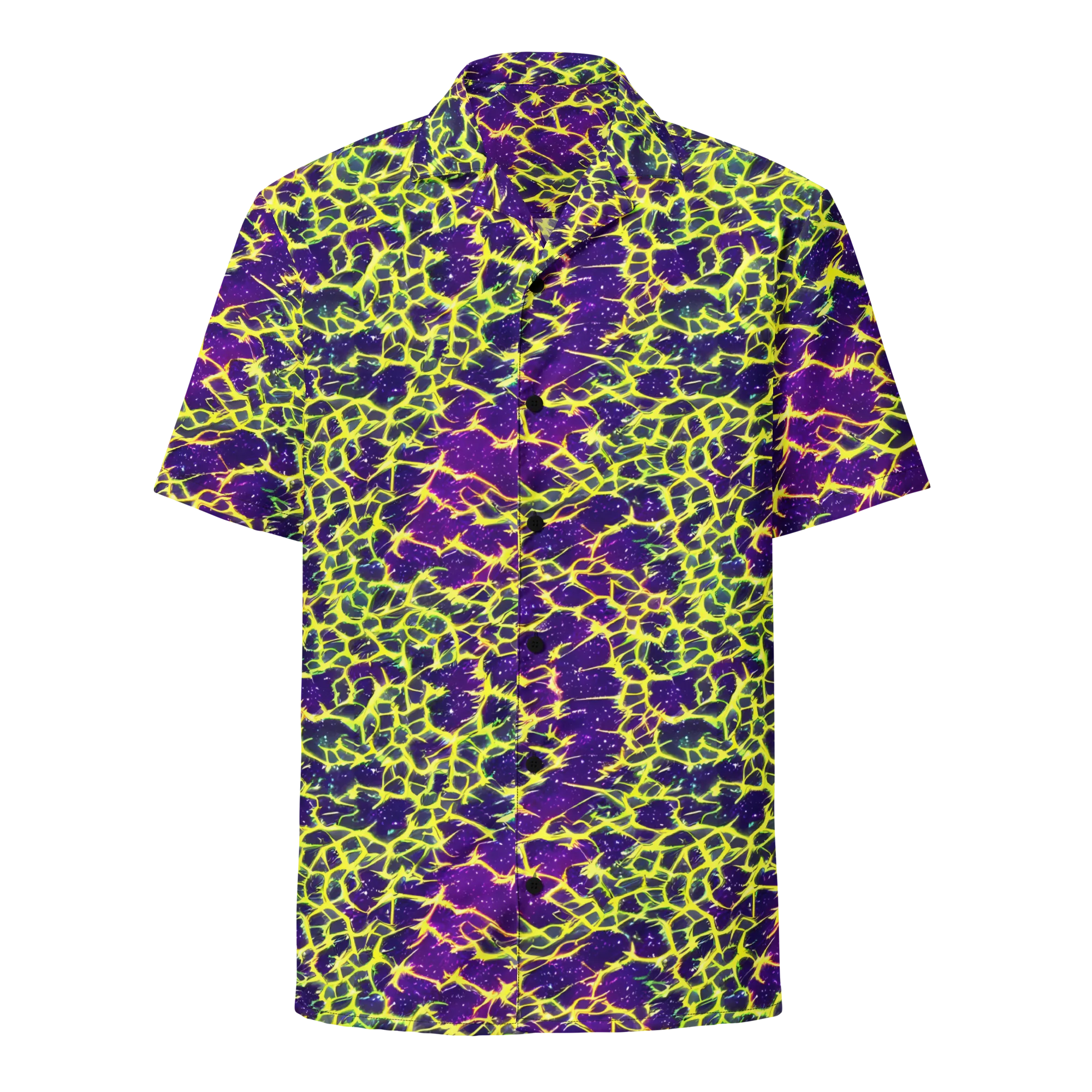 Neon Thornfield on Button Shirt — Front