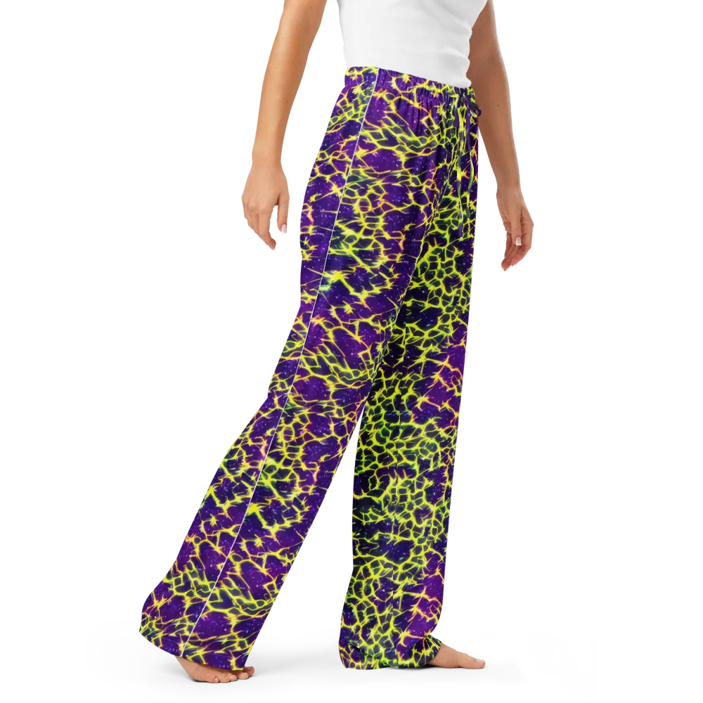 Neon Thornfield on Women's Pajama Pants — Right Front