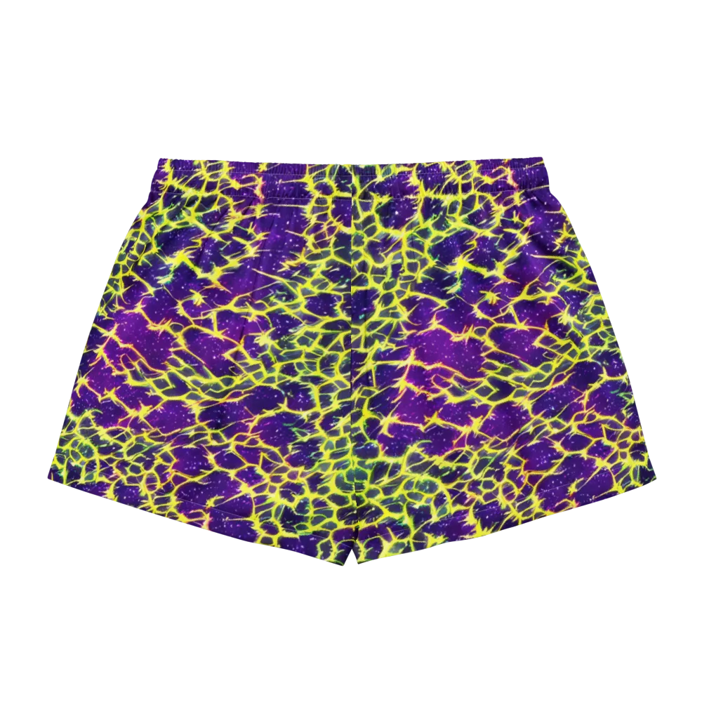 Neon Thornfield on Women's Pajama Shorts — Back