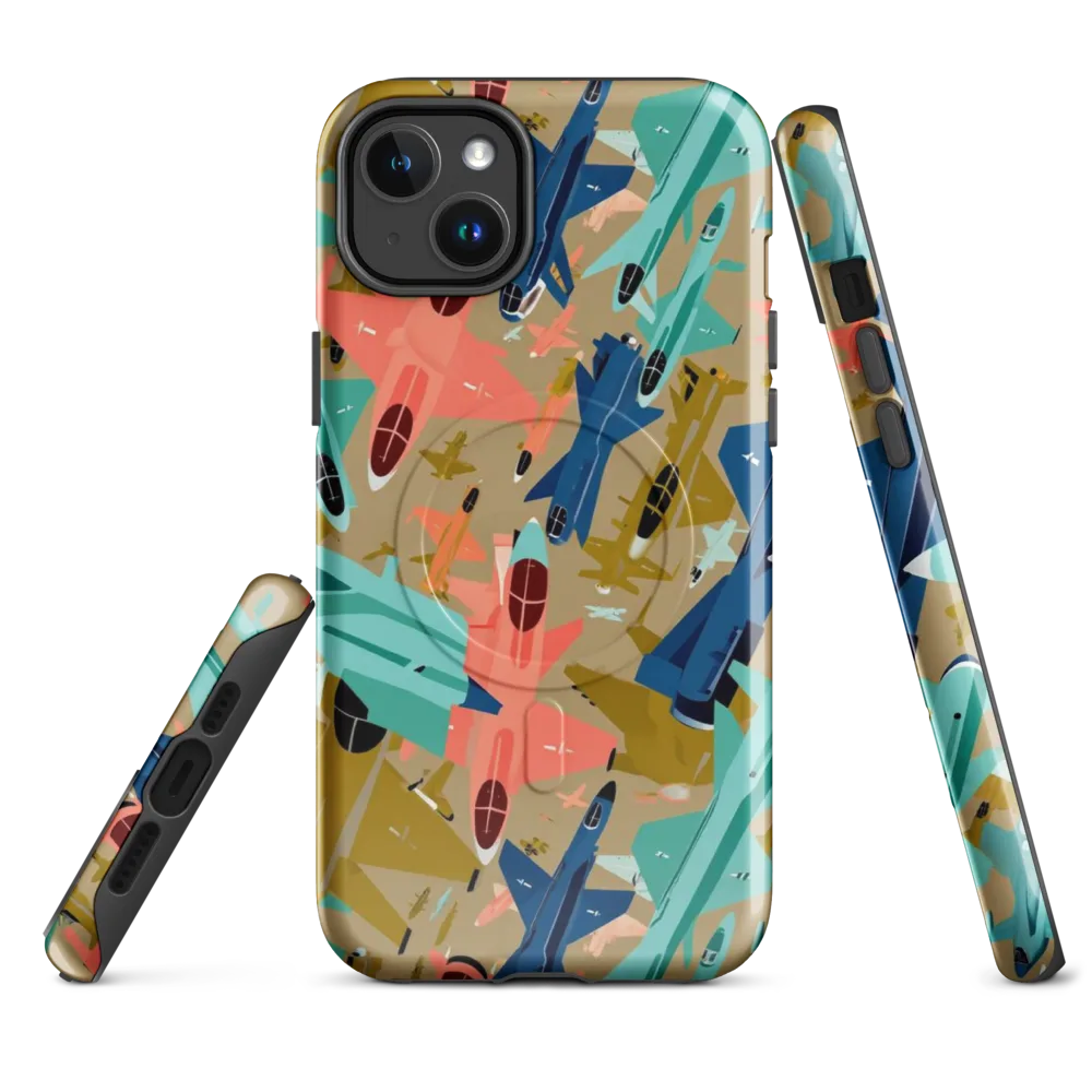 Aerial Arcade on MagSafe Tough Case for iPhone® — Front