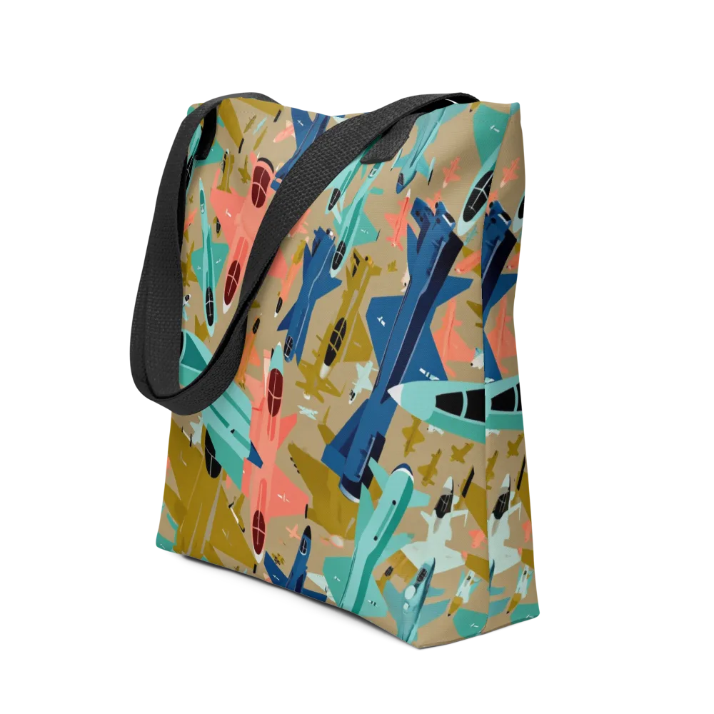 Aerial Arcade on Tote Bag — Front