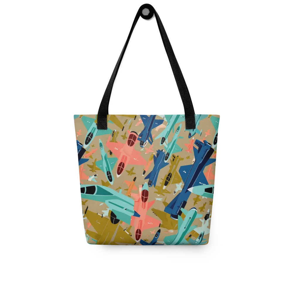 Aerial Arcade on Tote Bag — Front