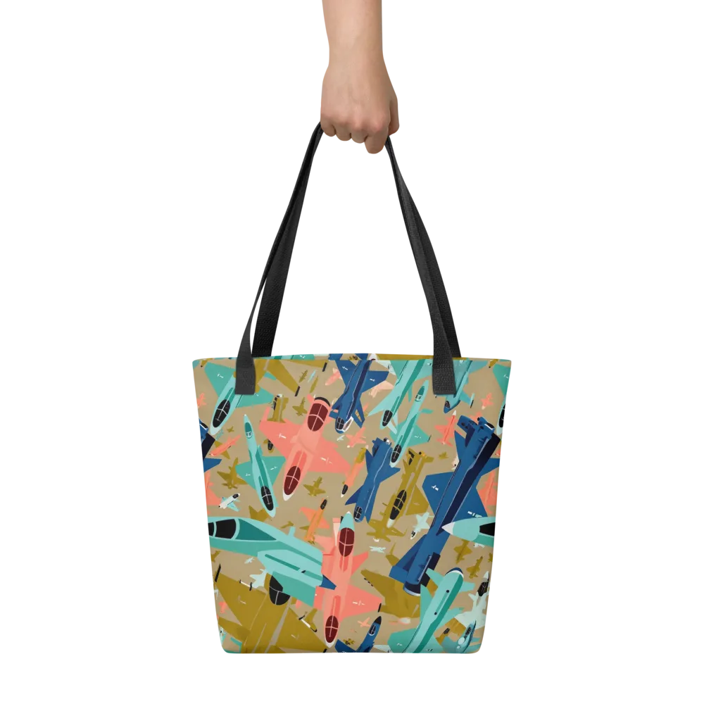 Aerial Arcade on Tote Bag — Front