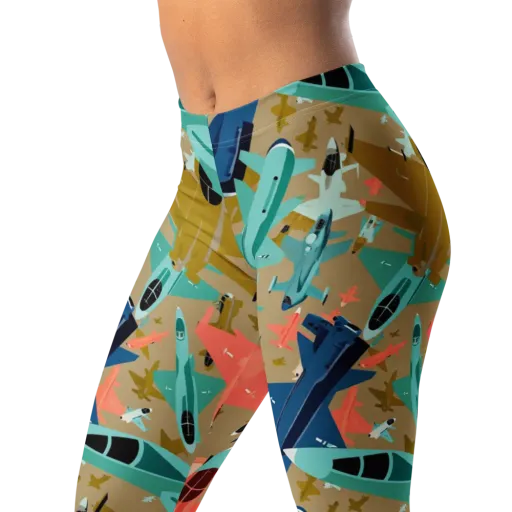 Aerial Arcade on a Leggings