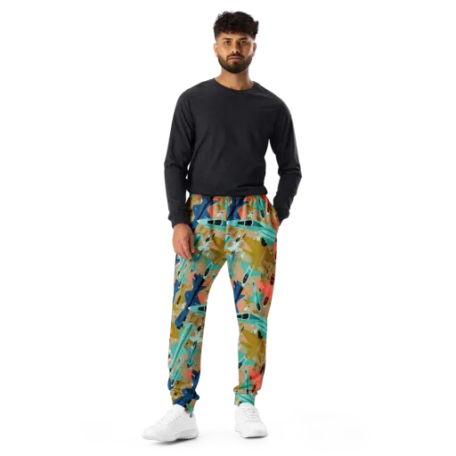 Aerial Arcade on a Men's Joggers