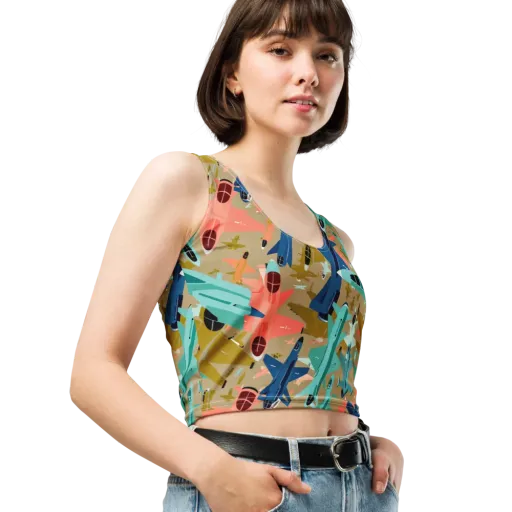 Aerial Arcade on a Crop Top