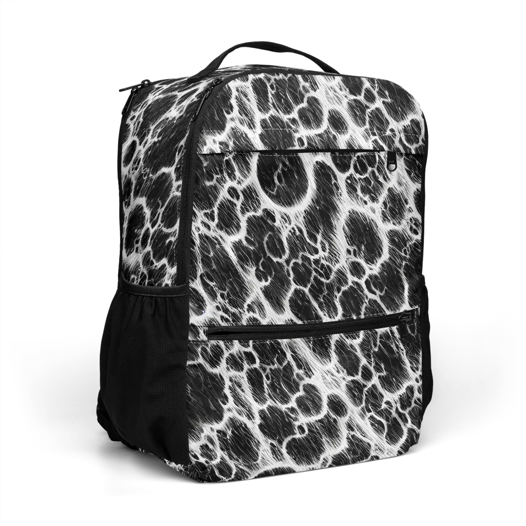 Black Ice Rift on Utility Backpack — Right Front