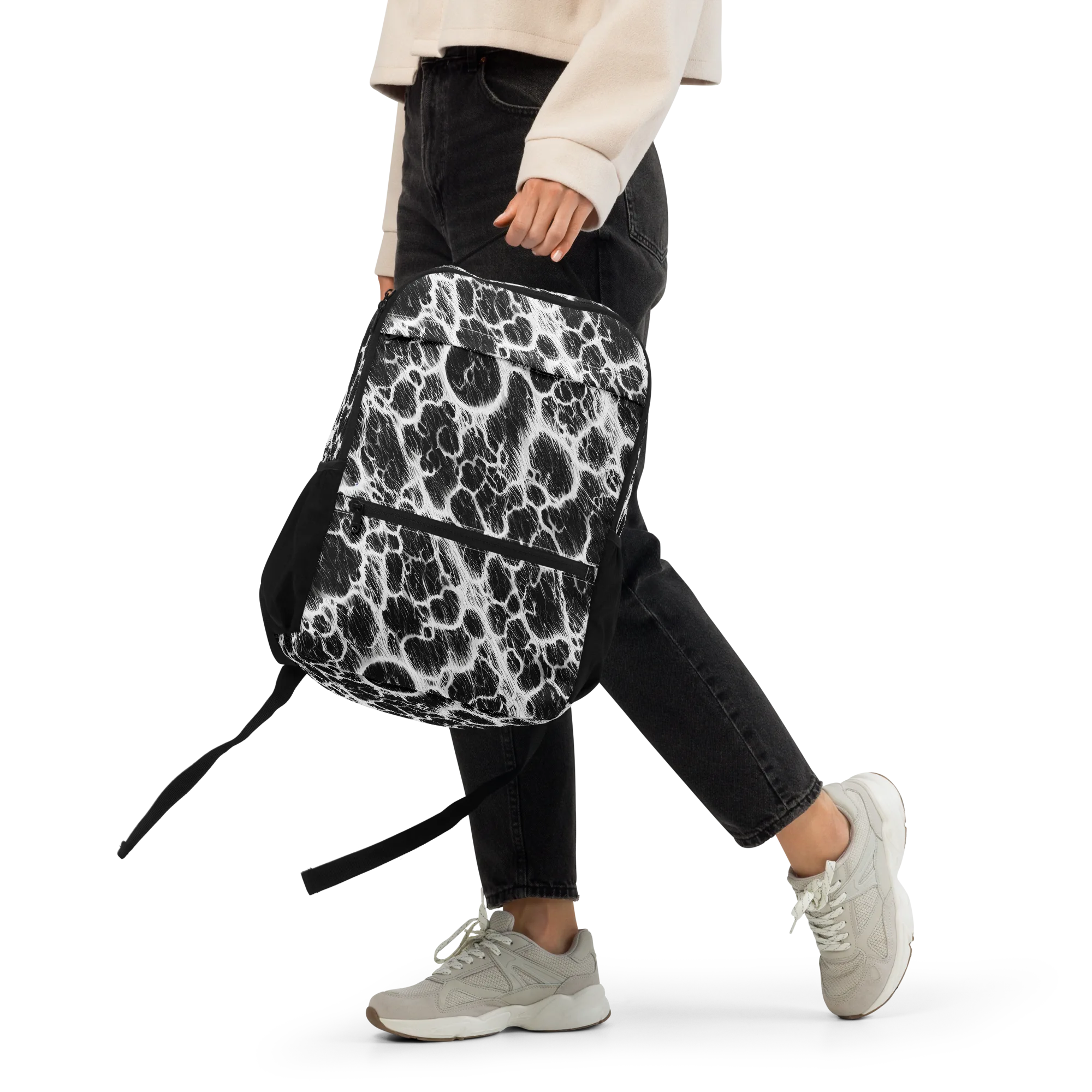Black Ice Rift on Utility Backpack — Front