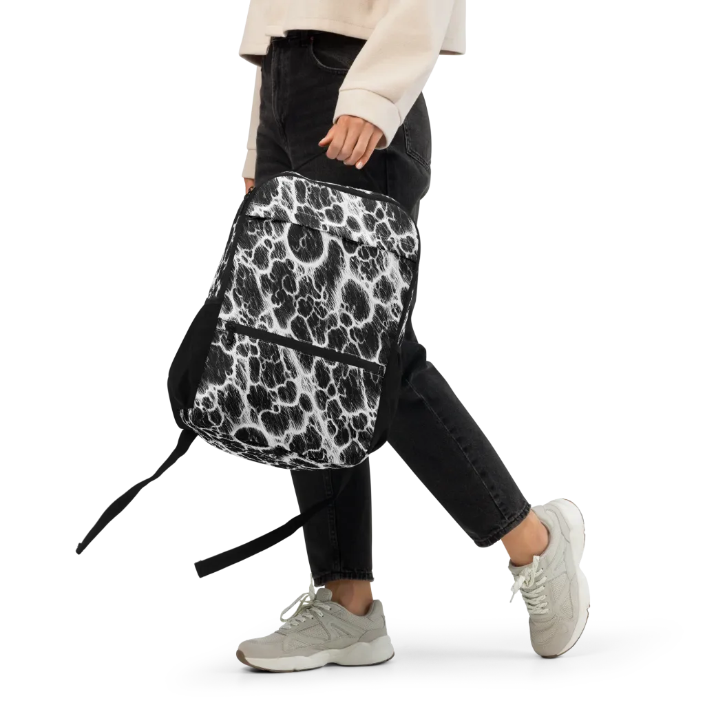Black Ice Rift on Utility Backpack — Front