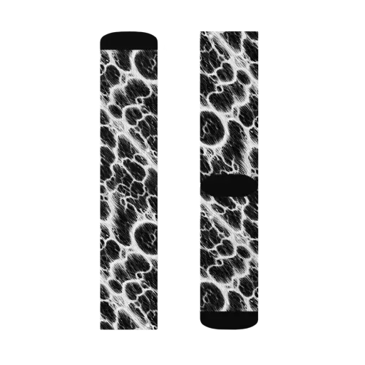 Black Ice Rift on a Socks