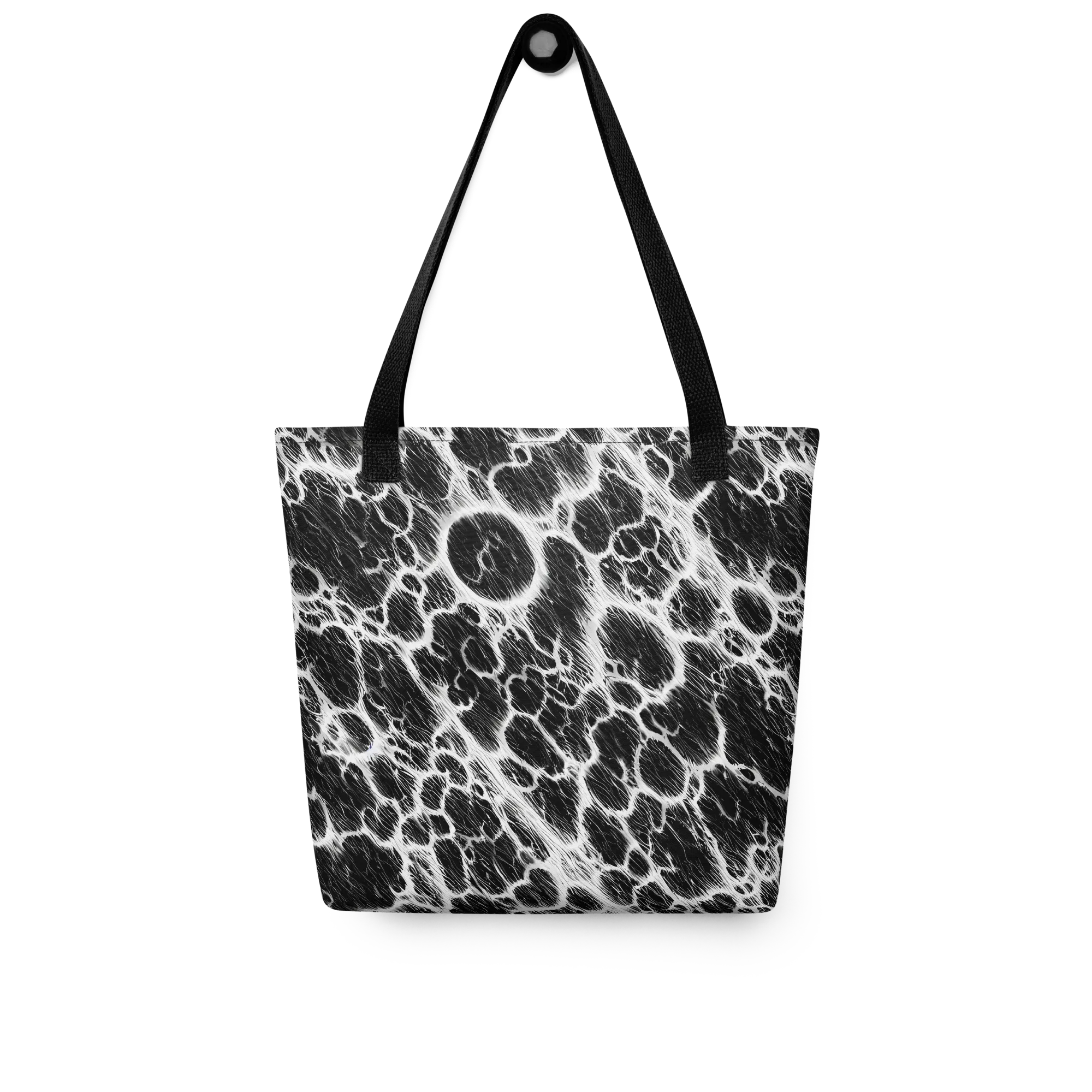Black Ice Rift on Tote Bag — Front