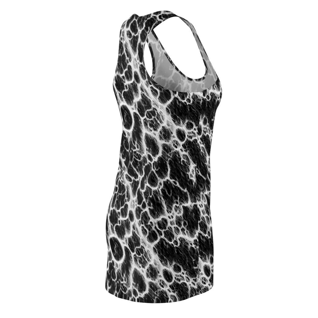 Black Ice Rift on Racerback Dress — Back Side