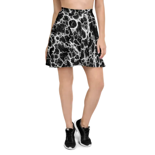 Black Ice Rift on a Skater Skirt