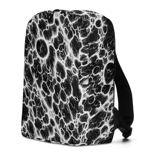 Black Ice Rift on a Minimalist Backpack
