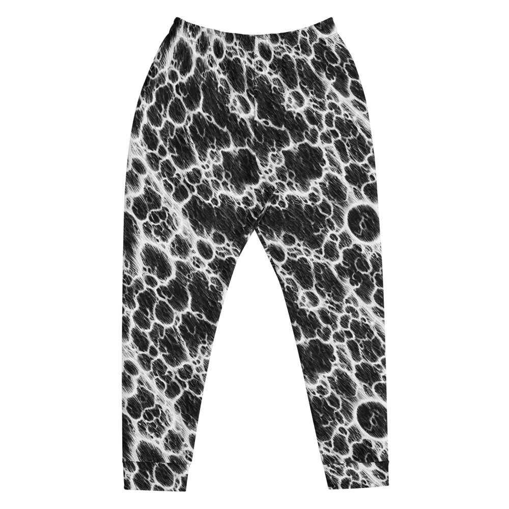 Black Ice Rift on Men's Joggers — Front