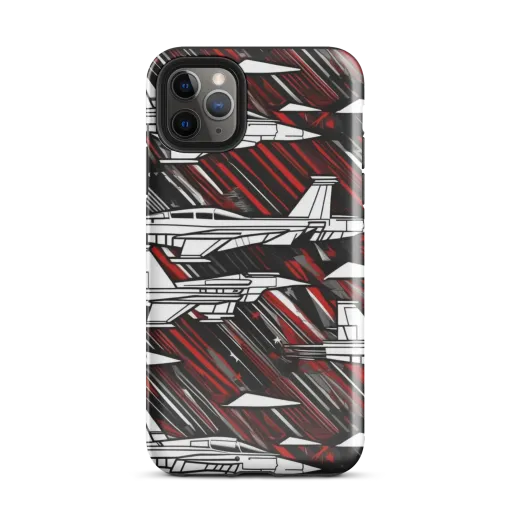 Crimson Airspace on a Tough Case for iPhone®