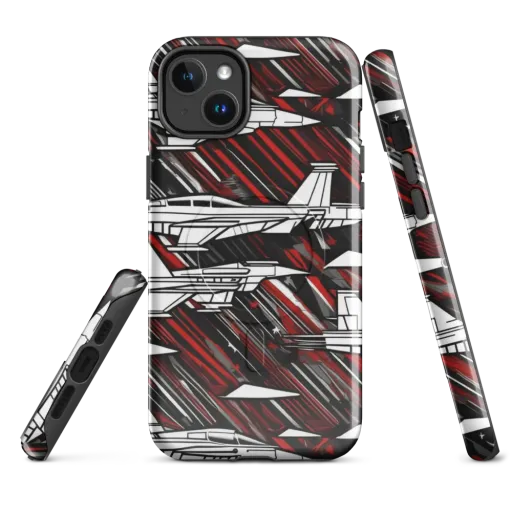 Crimson Airspace on a MagSafe Tough Case for iPhone®