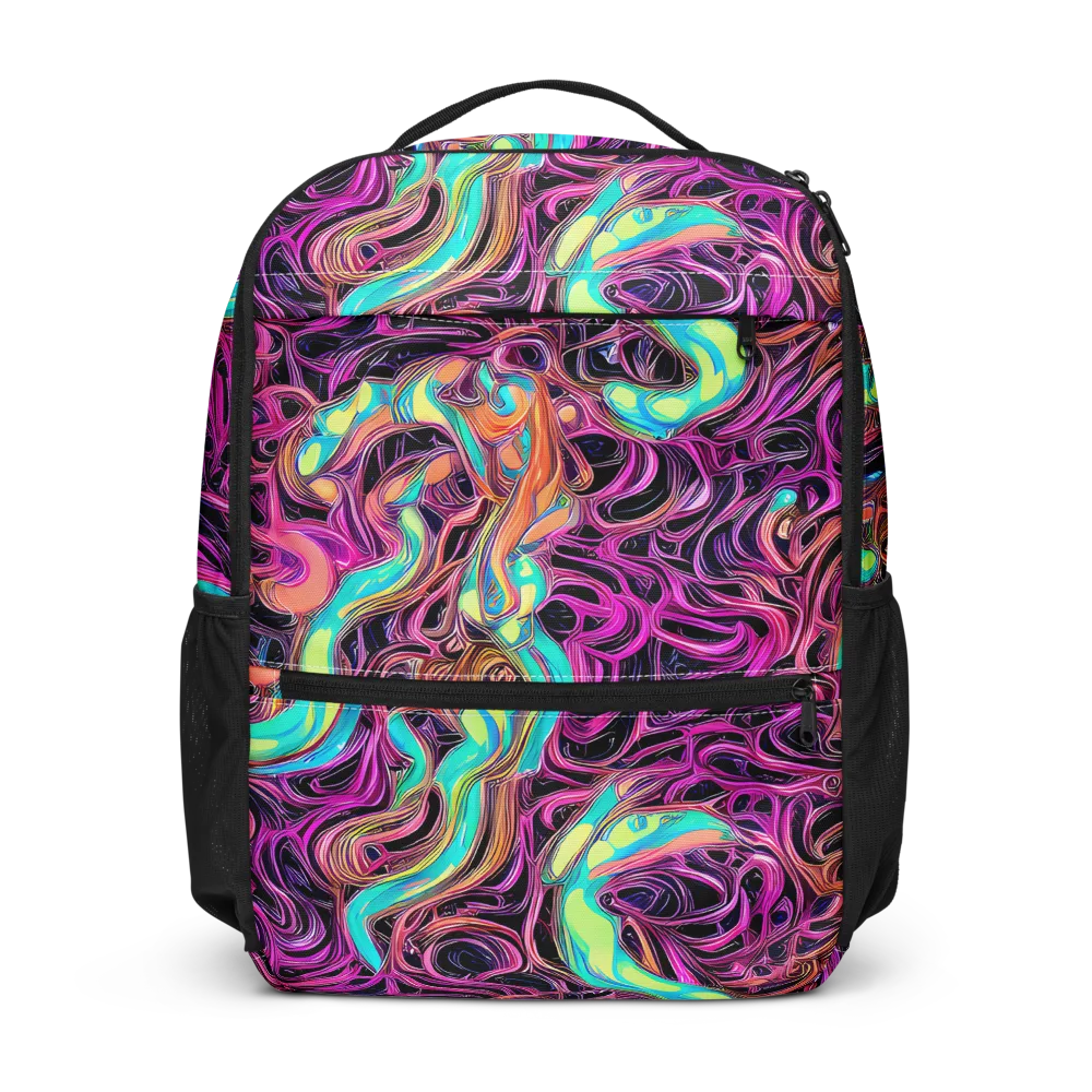 Neon Drizzle on Utility Backpack — Front