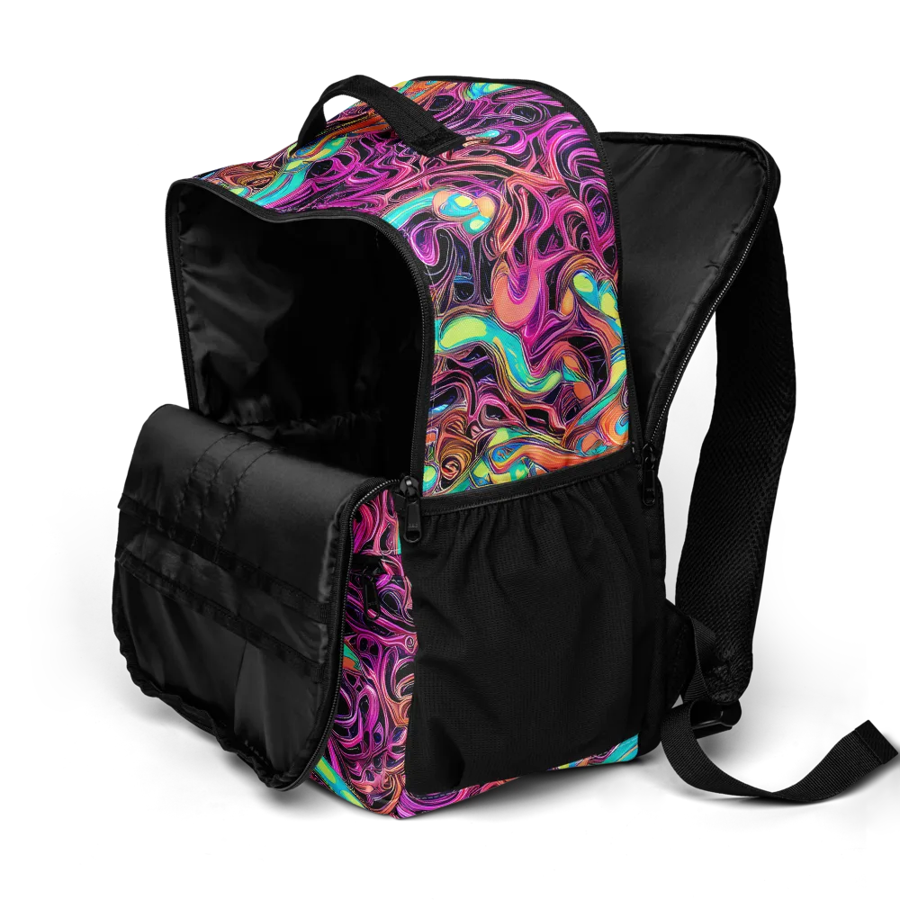 Neon Drizzle on Utility Backpack — Product details 2