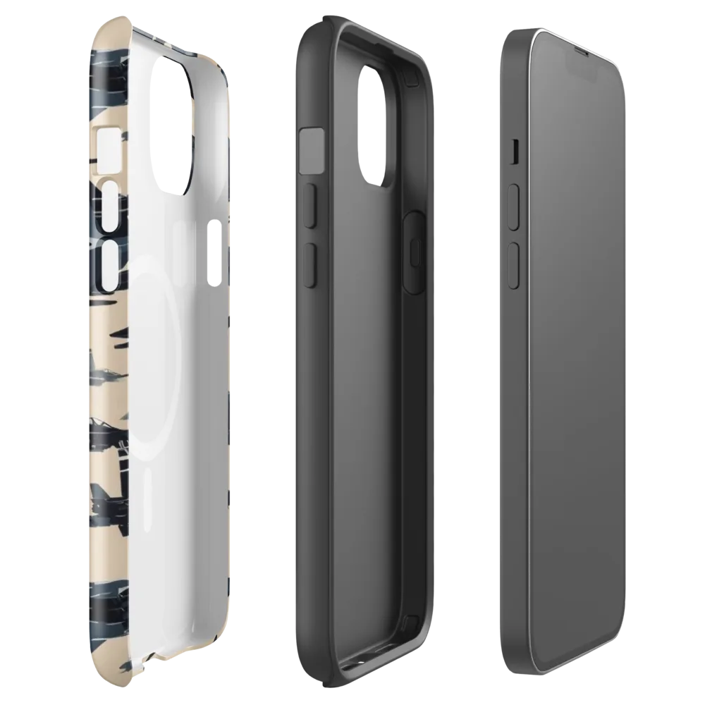 Jet Stream on MagSafe Tough Case for iPhone® — Front