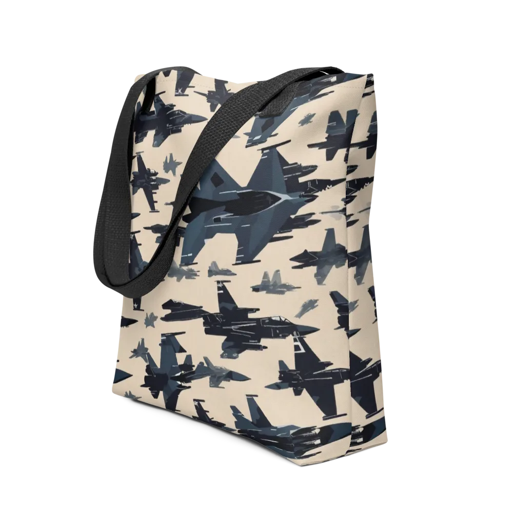 Jet Stream on Tote Bag — Front