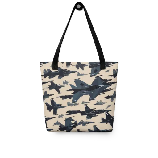 Jet Stream on a Tote Bag