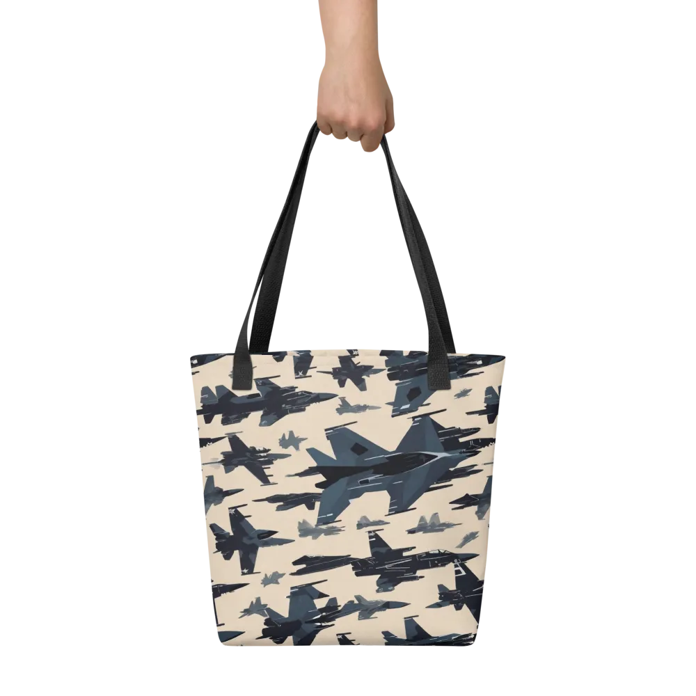Jet Stream on Tote Bag — Front