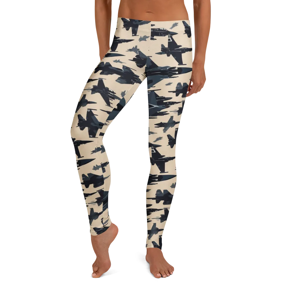 Jet Stream on Leggings — Front