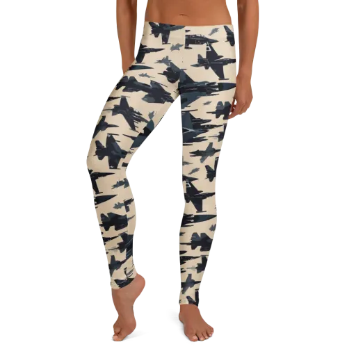 Jet Stream on a Leggings