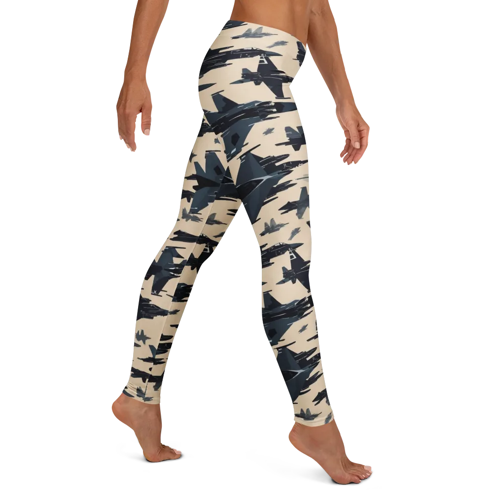 Jet Stream on Leggings — Right