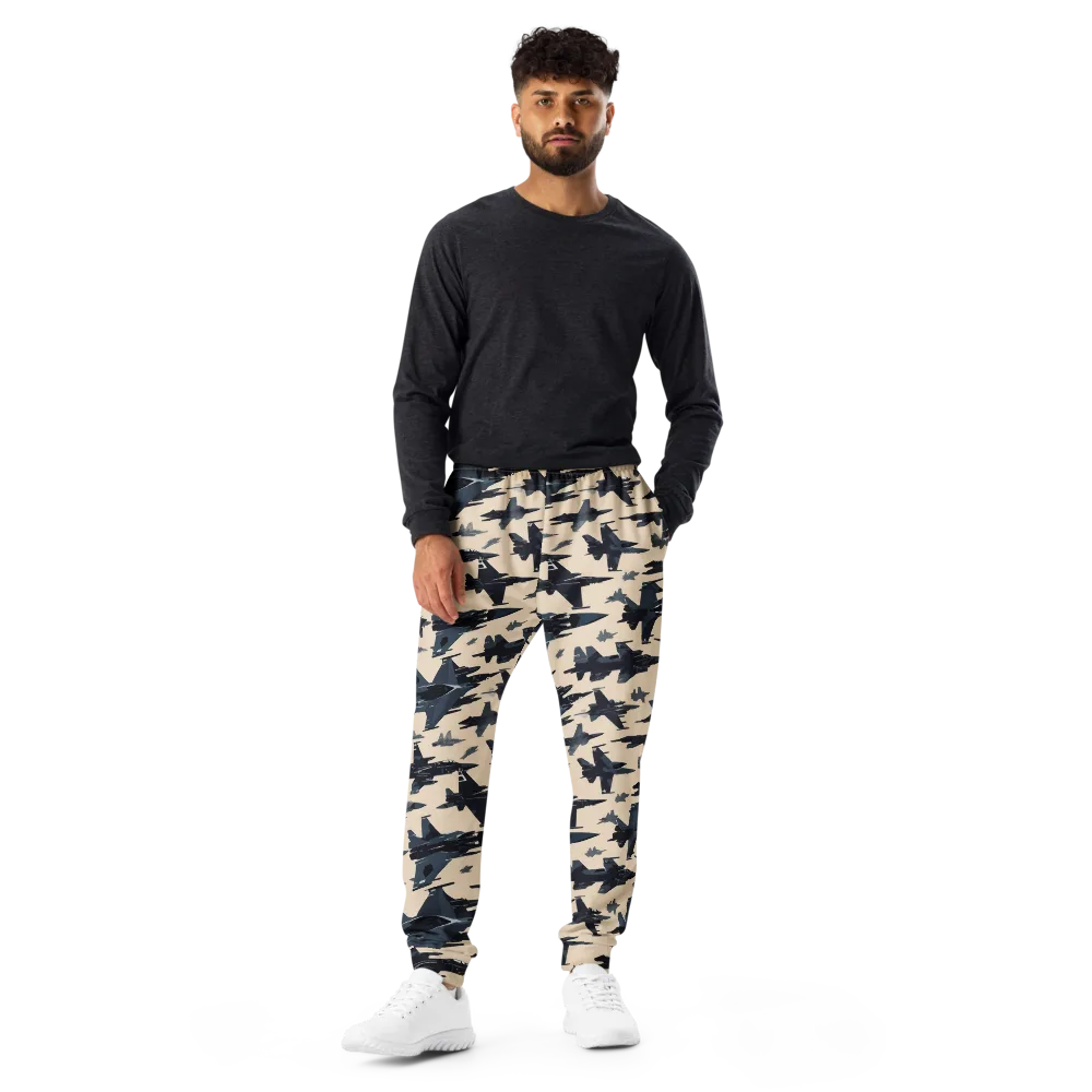 Jet Stream on Men's Joggers — Front