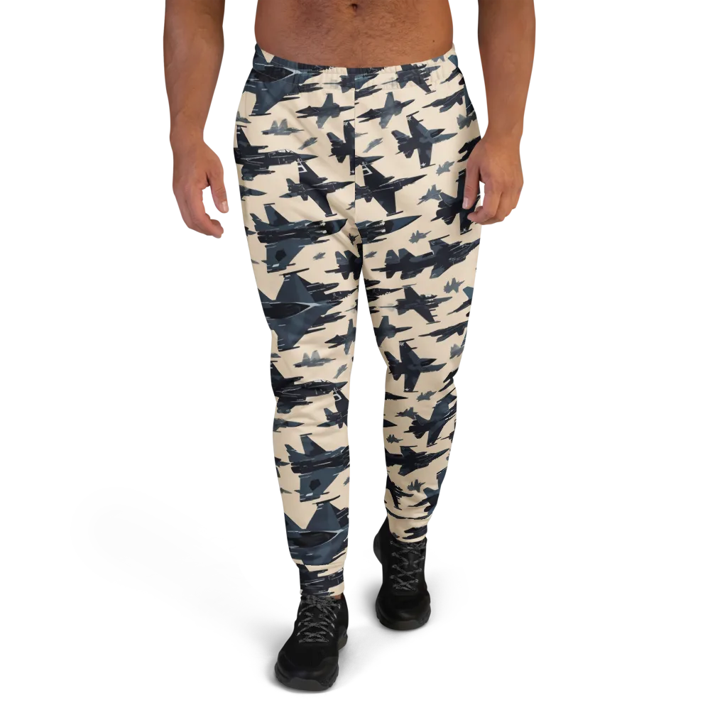 Jet Stream on Men's Joggers — Front