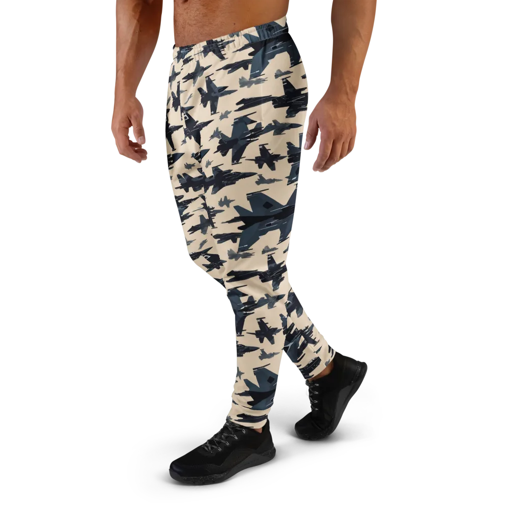 Jet Stream on Men's Joggers — Left