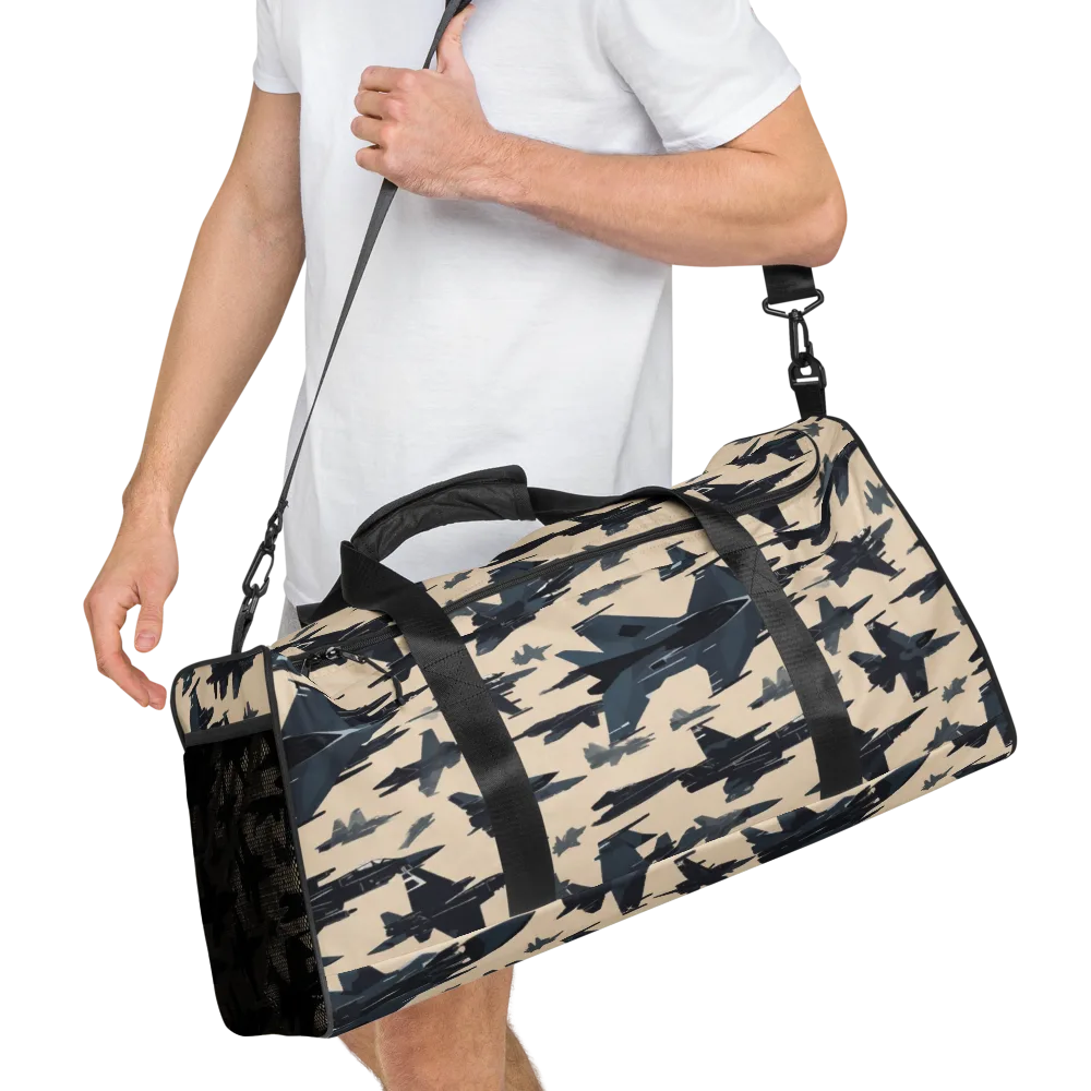 Jet Stream on Duffle Bag — Right Front