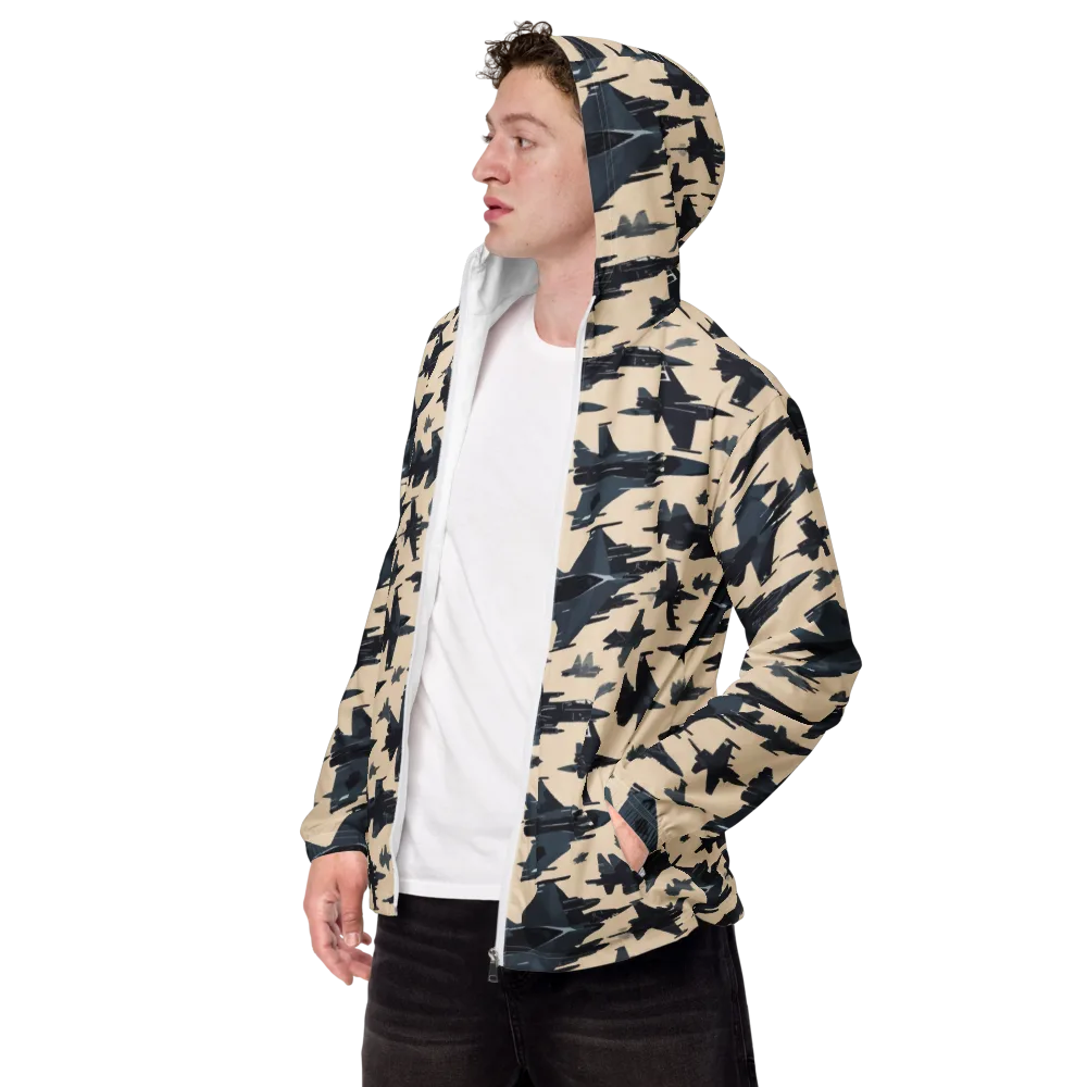Jet Stream on Men's Windbreaker — Left Front
