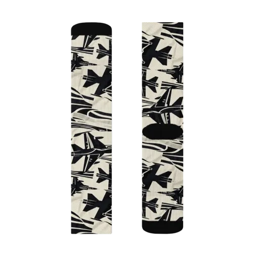 Runway Static on a Socks