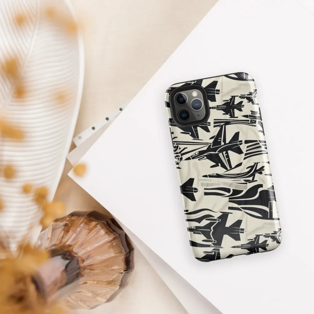 Runway Static on Tough Case for iPhone® — Front