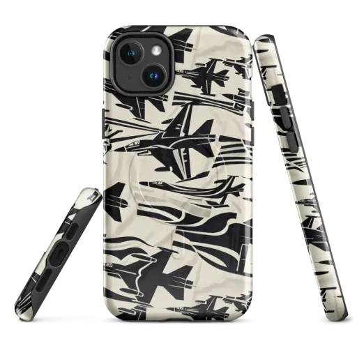 Runway Static on a MagSafe Tough Case for iPhone®