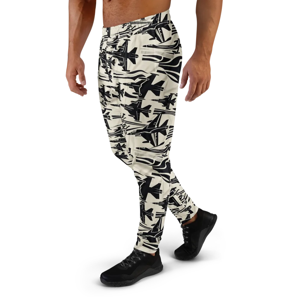 Runway Static on Men's Joggers — Left