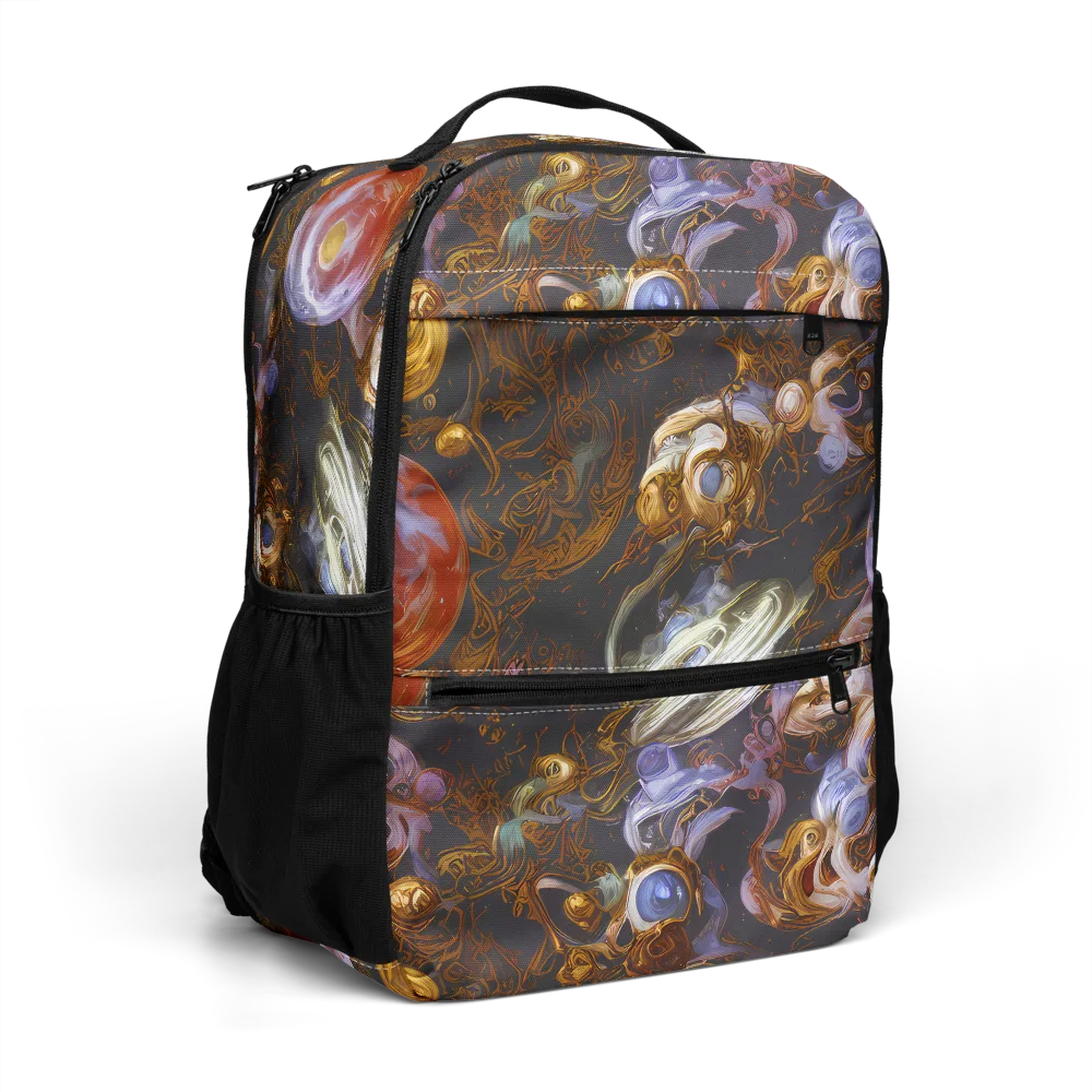 Bloemaert's Galaxy on Utility Backpack — Right Front