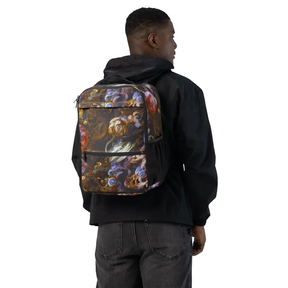 Bloemaert's Galaxy on Utility Backpack — Back