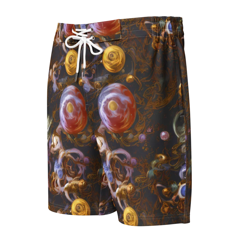 Bloemaert's Galaxy on Men's Board Shorts — Front