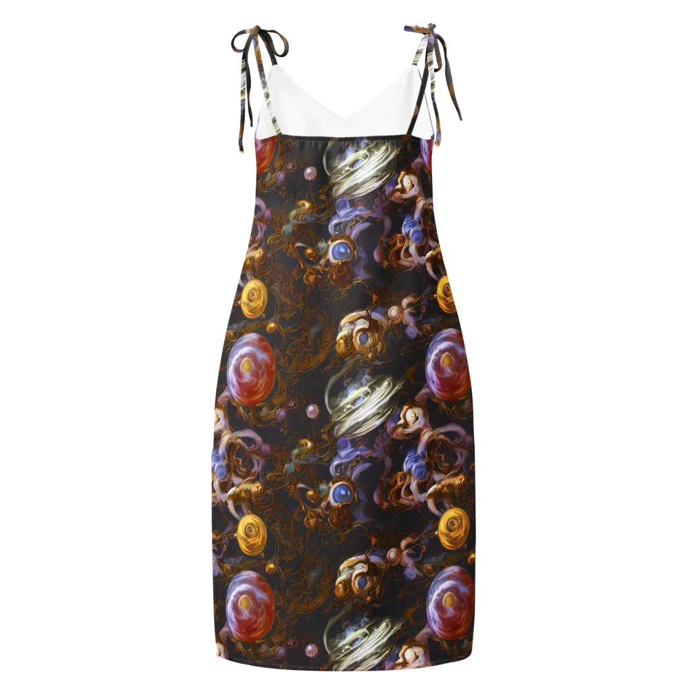 Bloemaert's Galaxy on Slip Dress — Back