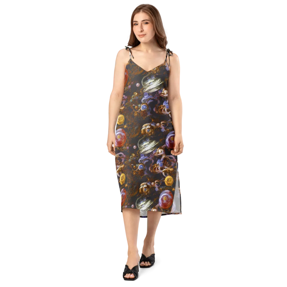 Bloemaert's Galaxy on Slip Dress — Front