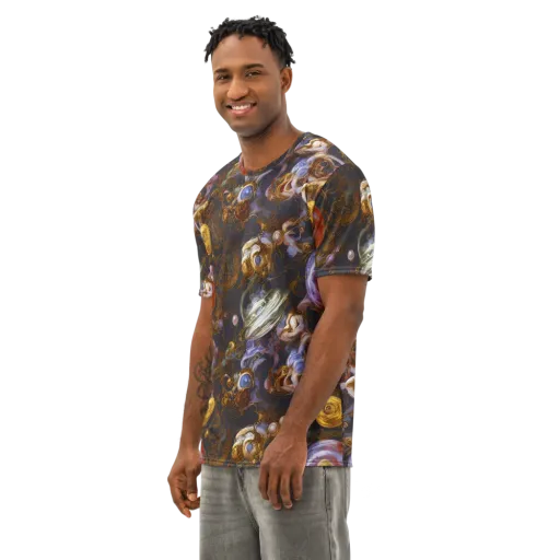 Bloemaert's Galaxy on a Men's Cotton Crew Neck T-Shirt