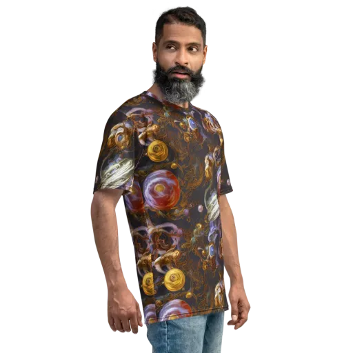 Bloemaert's Galaxy on a Men's Crew Neck T-Shirt