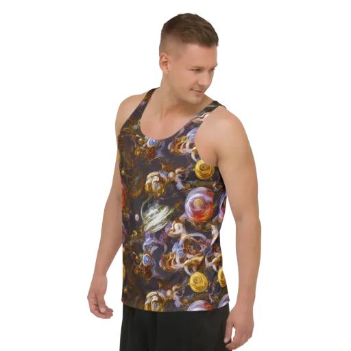 Bloemaert's Galaxy on a Men's Tank Top